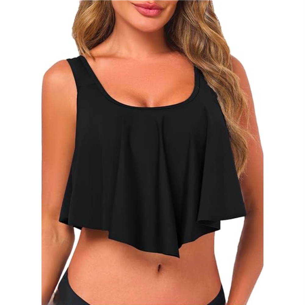 Summer Mae Tankini – Size S/M – Black – NWT – 40.54% Off!